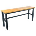 Trinity Trinity TLS-7202 72 x 19 in. Wood Top Work Table TSM-7202